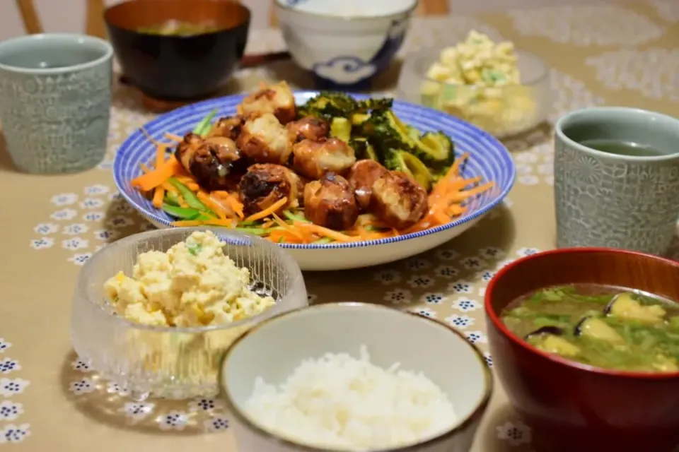 おからパウダーでおからと卵のサラダ|うにんぱすさん