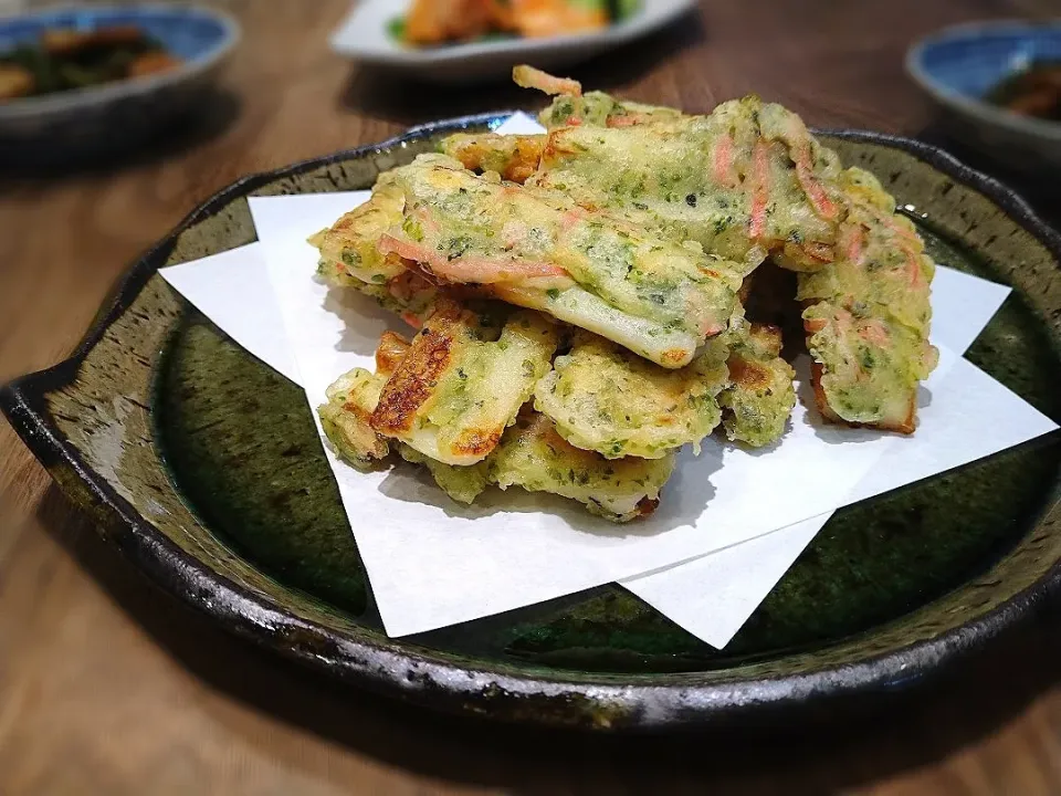 ちくわの磯辺揚げ|古尾谷りかこさん