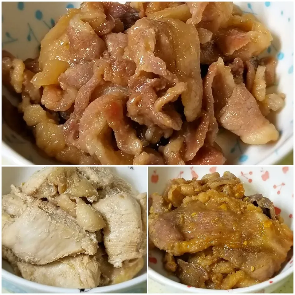 下味冷凍で簡単🍴お肉３種|ぱんだのままんさん