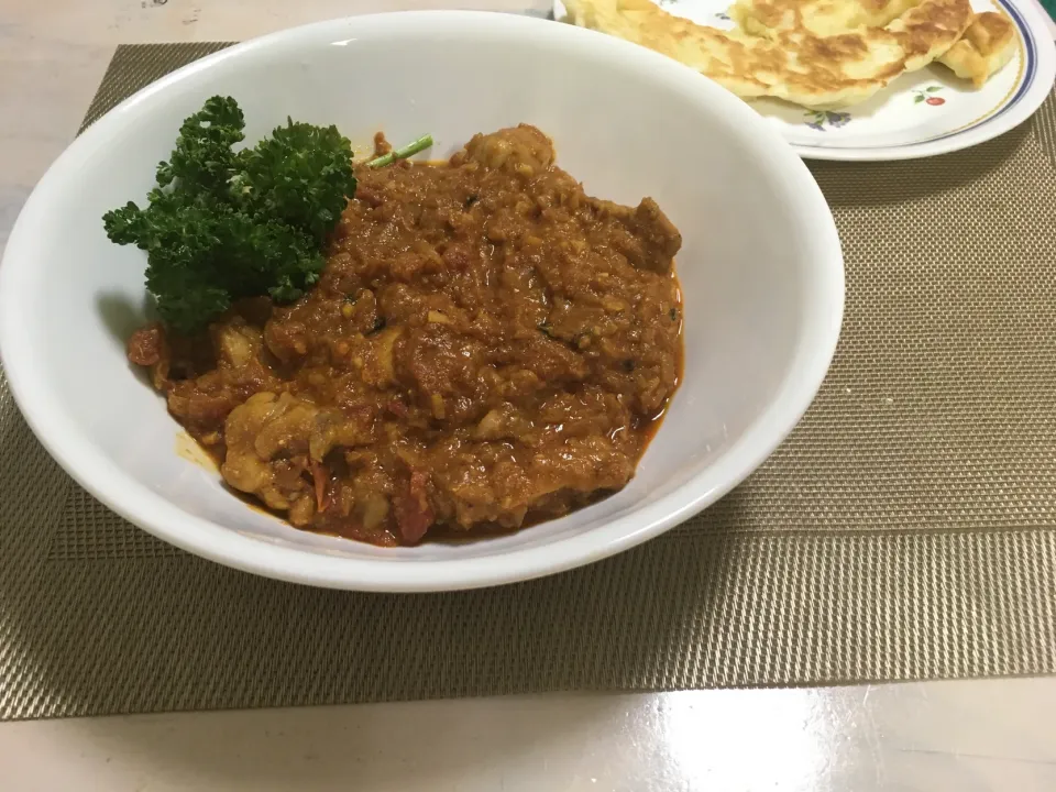 Snapdishの料理写真:チキンカレー|ももさん