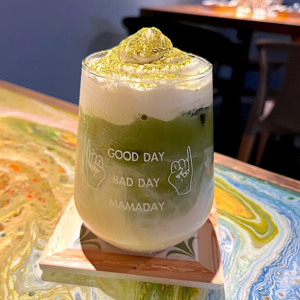 Matcha oat latte|skyblueさん