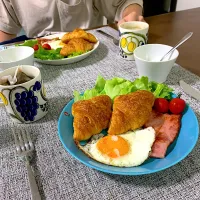 Snapdishの料理写真:クロワッサンモーニング|appiさん