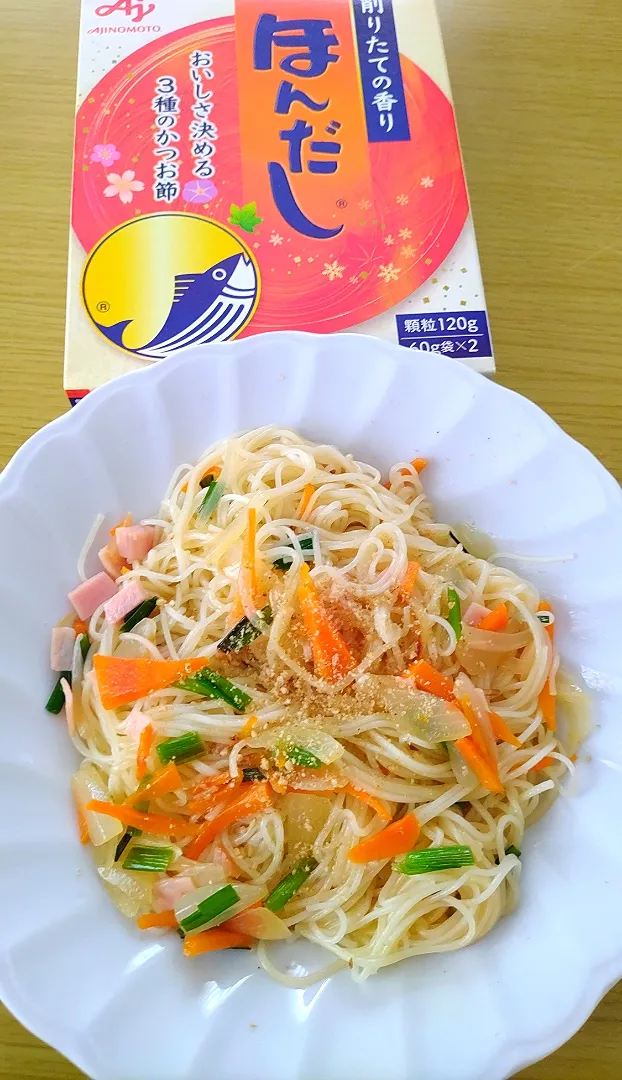 Snapdishの料理写真:☆そうめんチャンプルー☆|ミッキーさん