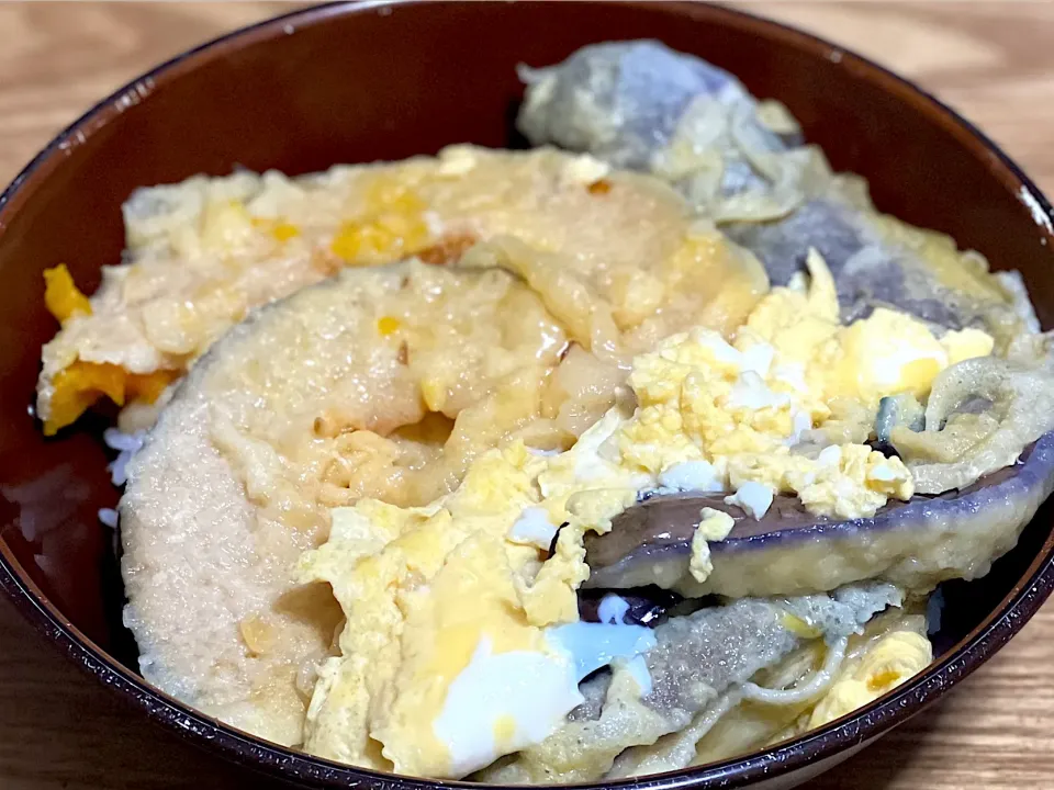 Snapdishの料理写真:☆天ぷら卵とじ丼|まぁたんさん