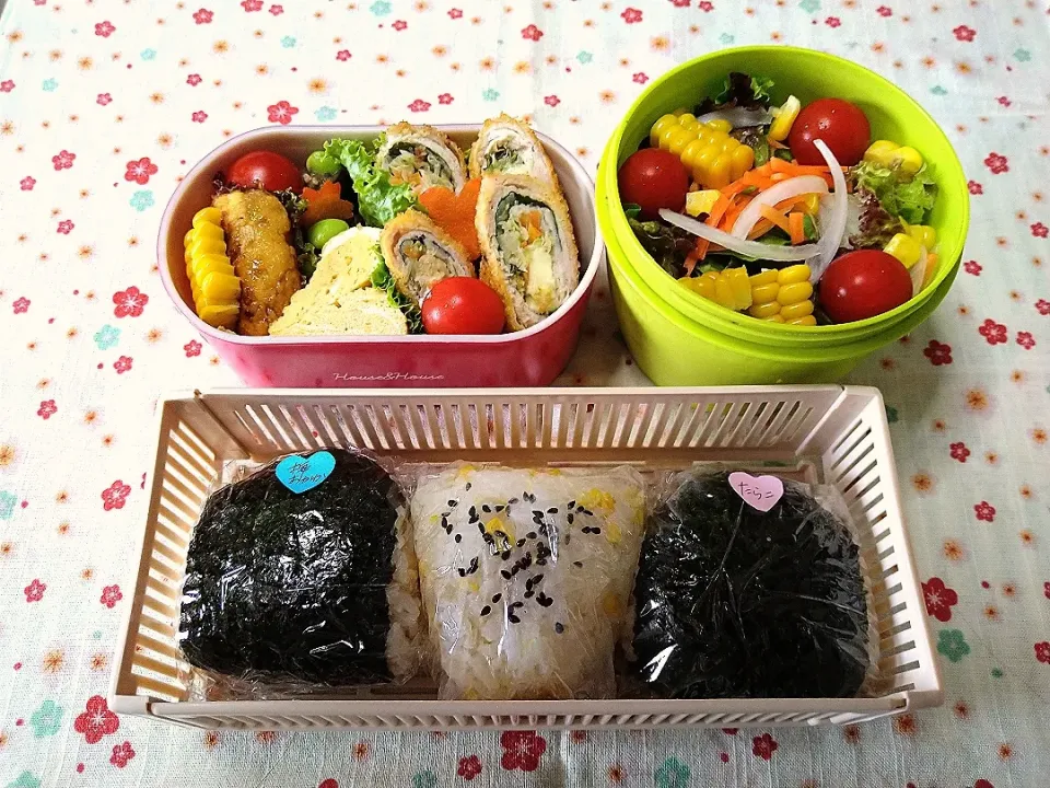 Snapdishの料理写真:彼弁当♥|ぷるるんっぱさん