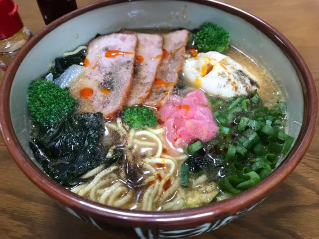 マルちゃん正麺🍜、豚骨醤油味❗️(๑˃̵ᴗ˂̵)✨|サソリさん