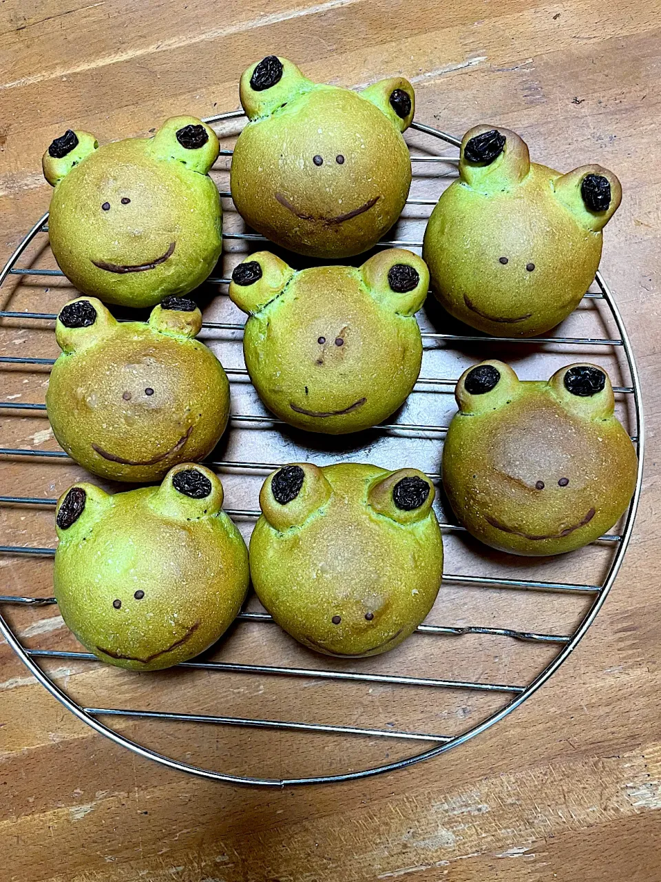 Snapdishの料理写真:カエルパン🐸|パンプキンさん