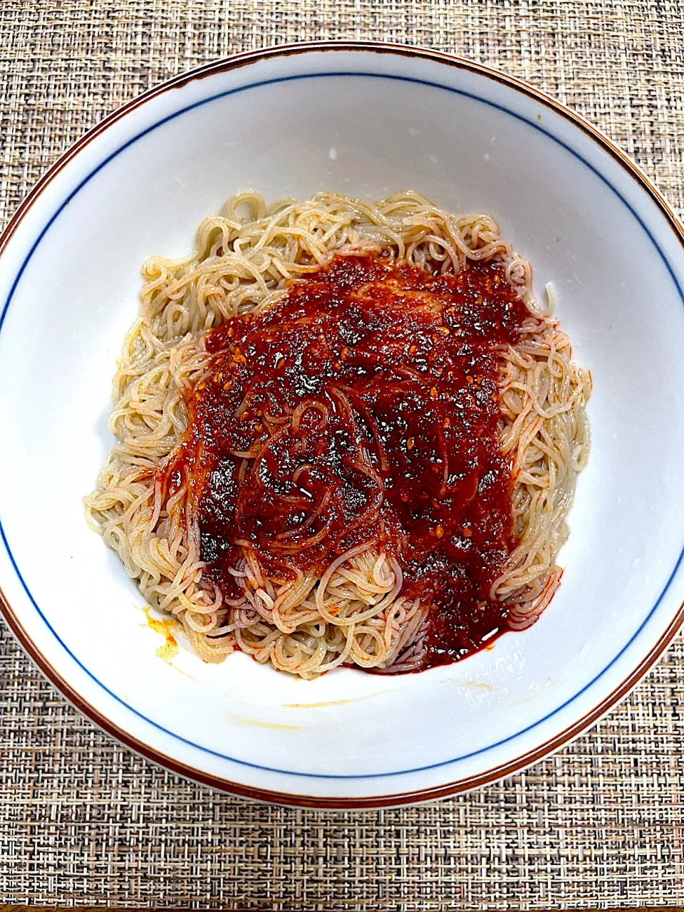 朝冷麺🍜辛口ビビン冷麺|kudoさん