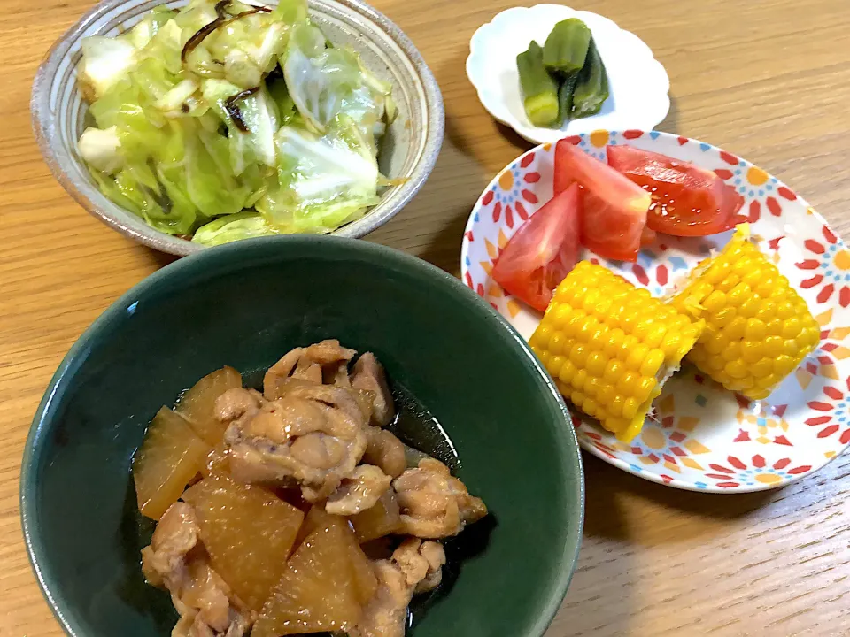 鶏肉と大根の煮物^_^|さおりさん