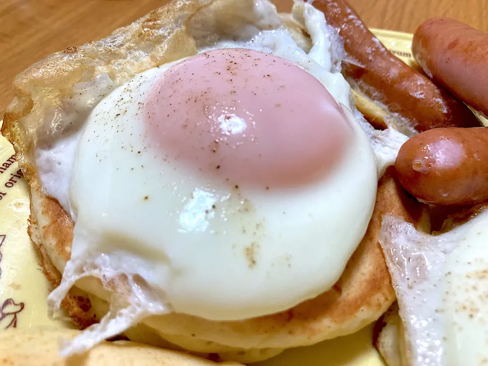 Snapdishの料理写真:＊甘酒ホットケーキ🥞＊|＊抹茶＊さん