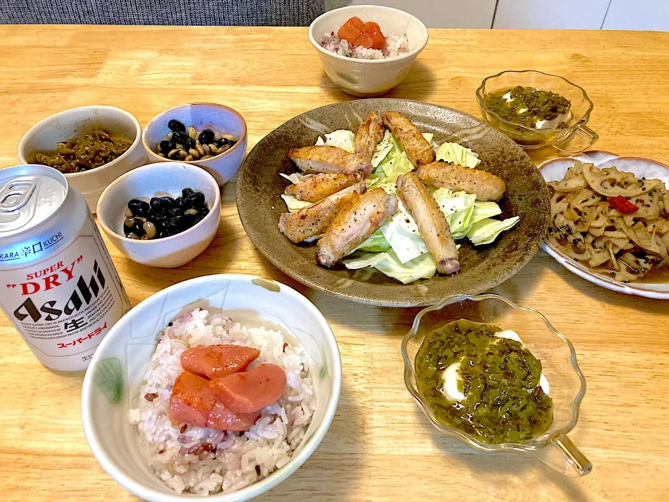 昨日の晩御飯〜おうち居酒屋🏮|さくたえさん