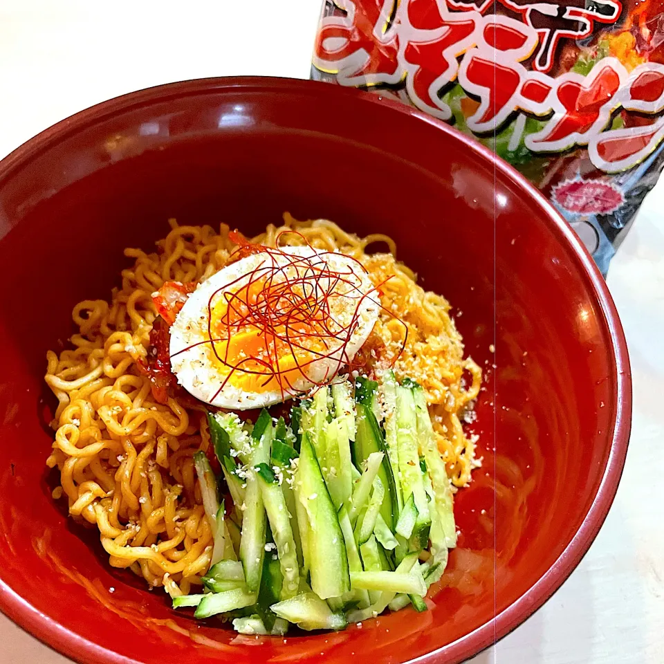 サッポロ一番みそラーメン旨辛でビビン麺|nori chef☆*゜ ゜゜*さん