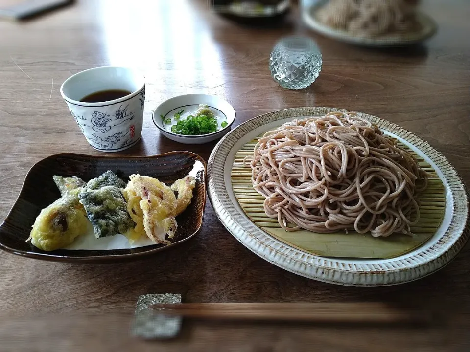 天ざる蕎麦|古尾谷りかこさん