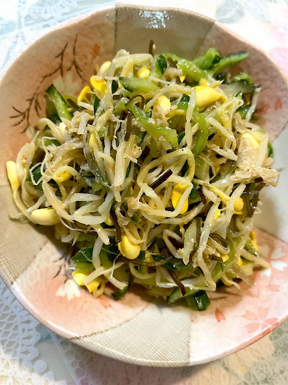 豆もやしと夏野菜のナムル|Kakaoさん