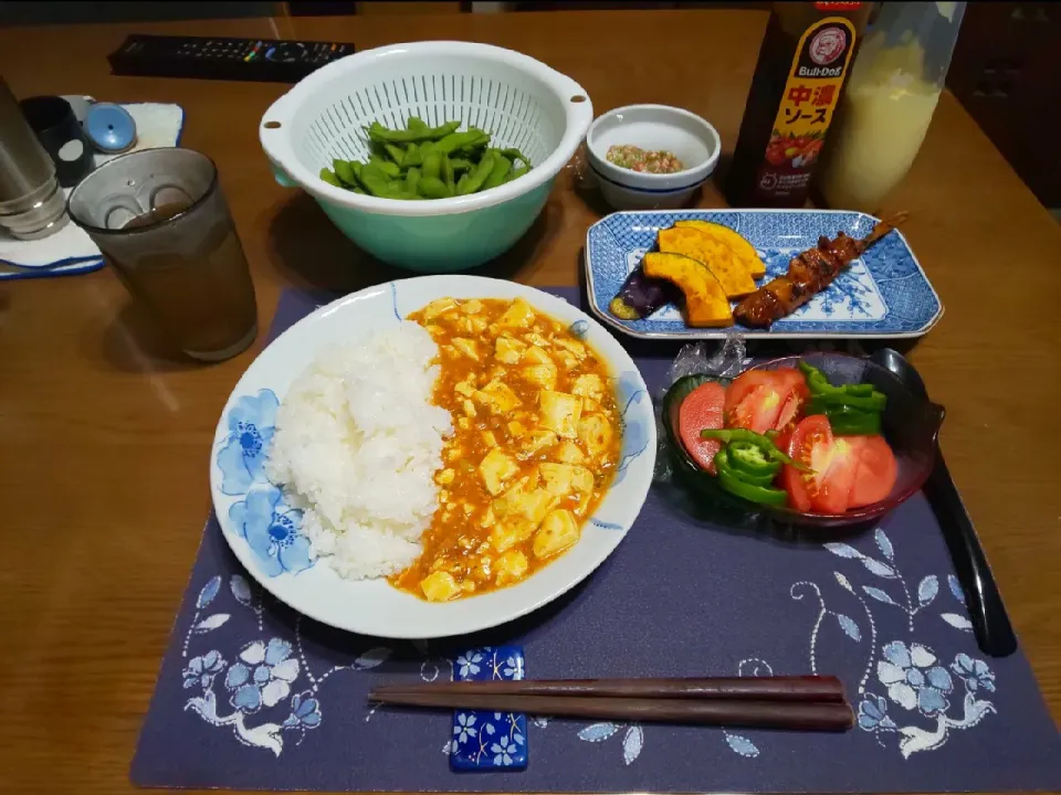 麻婆豆腐ライス(夕飯)|enarinさん