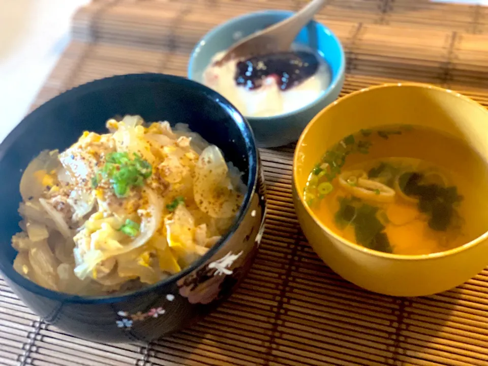 朝から親子丼🤣|Megさん