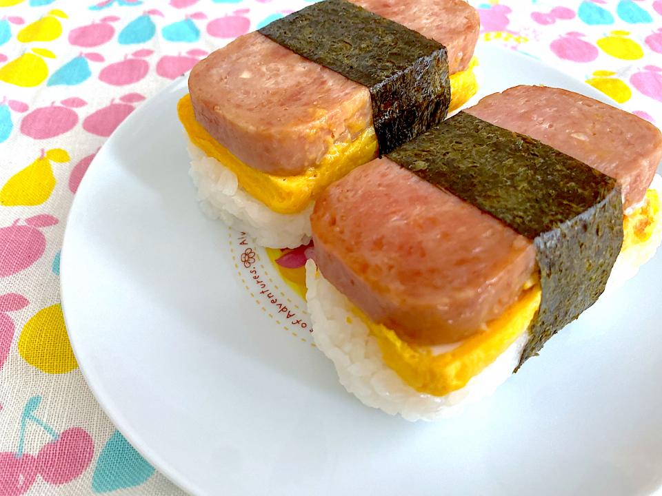 ランチョンミートだけどスパムおにぎり こずりん Snapdish スナップディッシュ Id Toumaa
