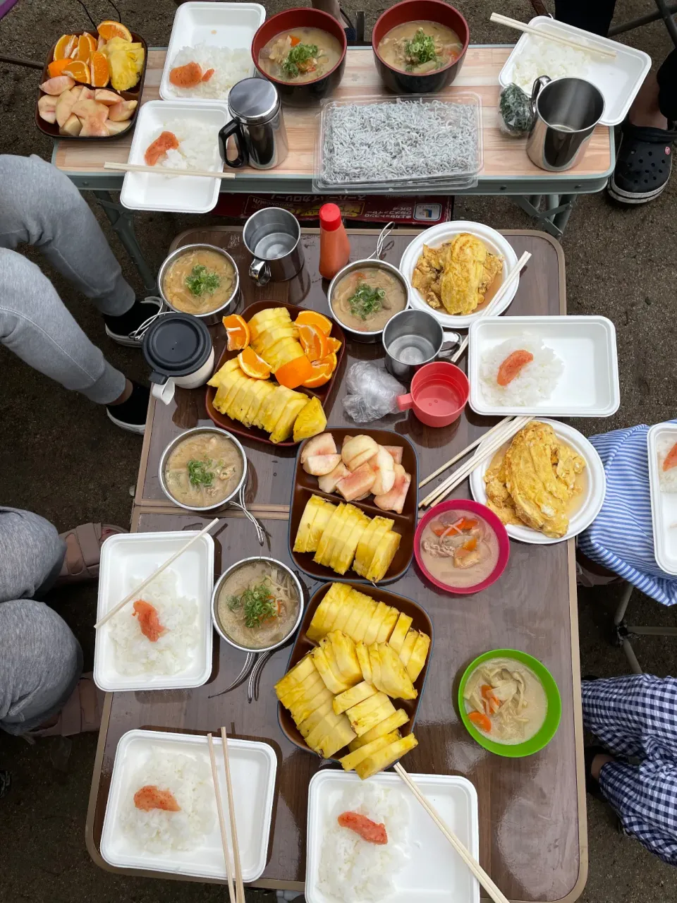 キャンプ朝ごはん|りえままキッチンさん