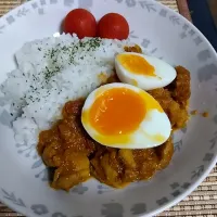 Snapdishの料理写真:糖質カットご飯とチキンカレー
手作りルーです。|マスチさん