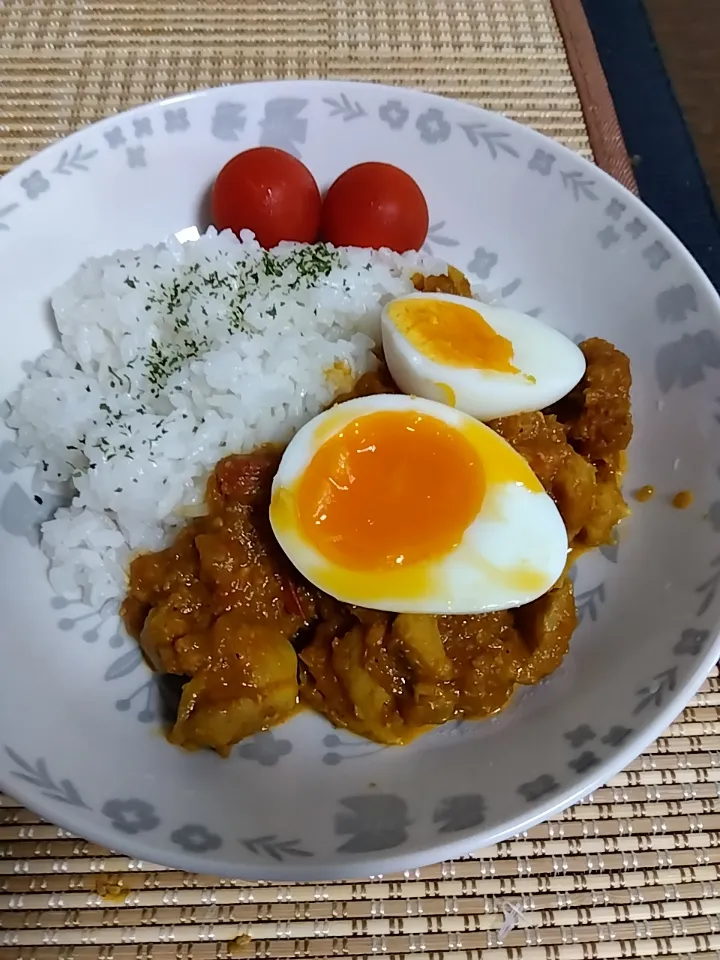 糖質カットご飯とチキンカレー
手作りルーです。|マスチさん