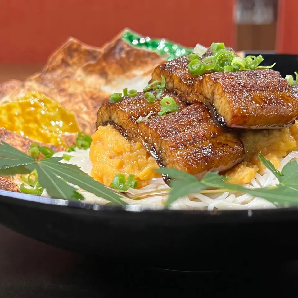 ふわとろ卵と鰻の素麺|ぞうさんのお台所さん