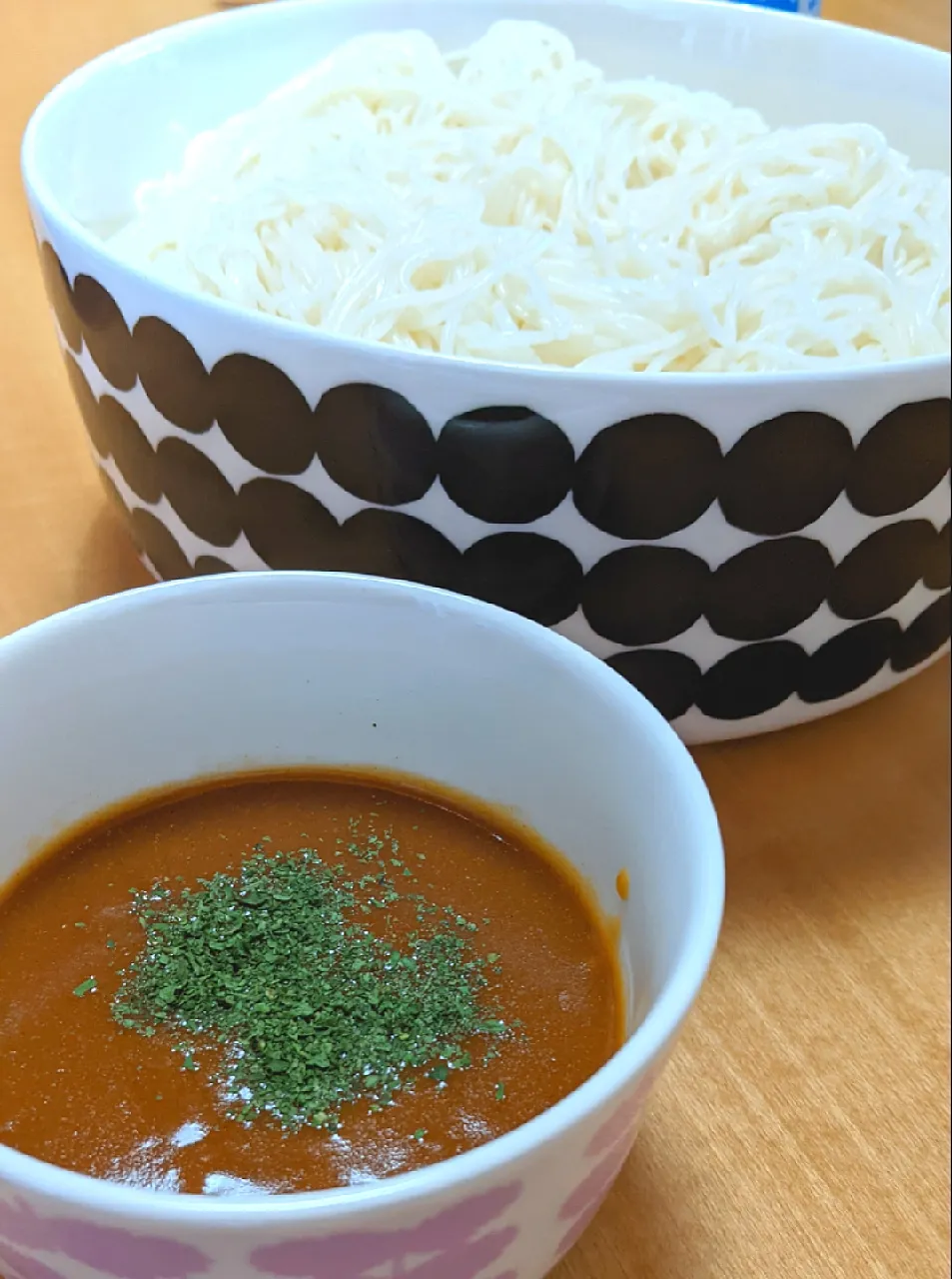 カレーつけ素麺|つほママさん