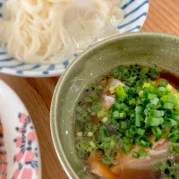 超高速ランチ鯖缶そうめん|こっこさん