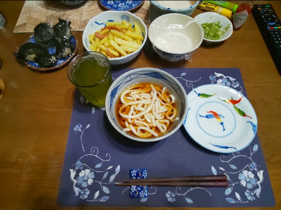 冷やしとろろうどん(昼飯)|enarinさん