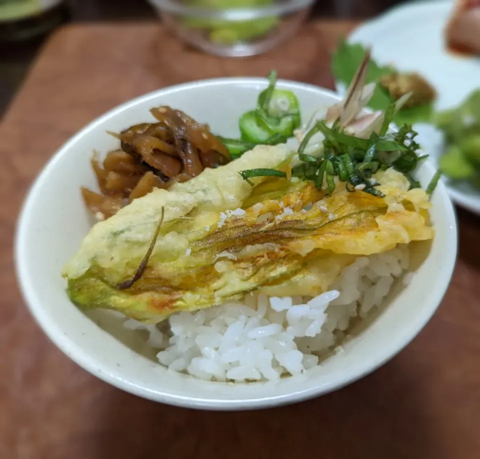 かぼちゃ天丼|Aya☺︎さん