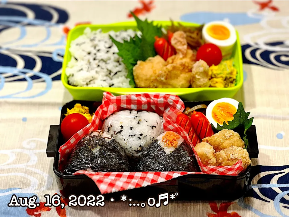 Snapdishの料理写真:2022/08/16お弁当〜♡|いく❤️さん