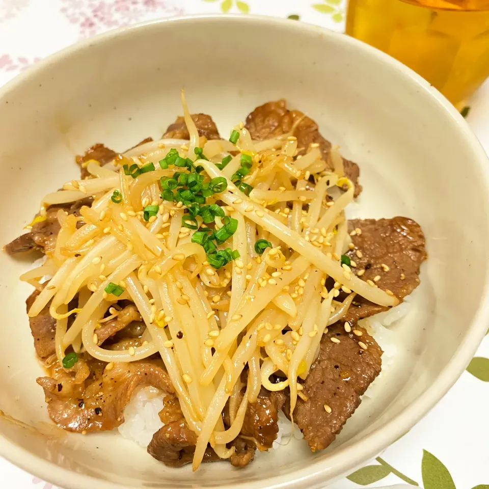 牛焼肉丼|まみっこさん