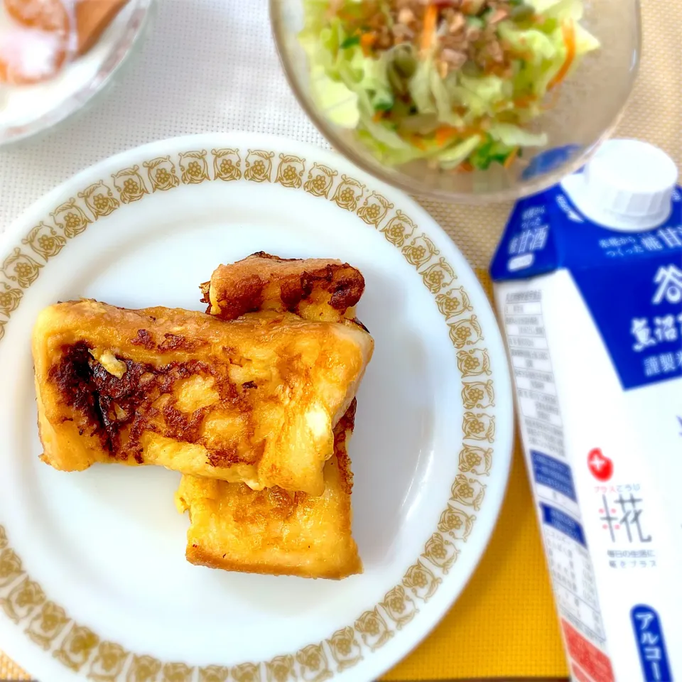 糀甘酒でフレンチトースト|chicaocafeさん