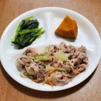 豚肉と野菜の辛子マヨネーズ炒め
