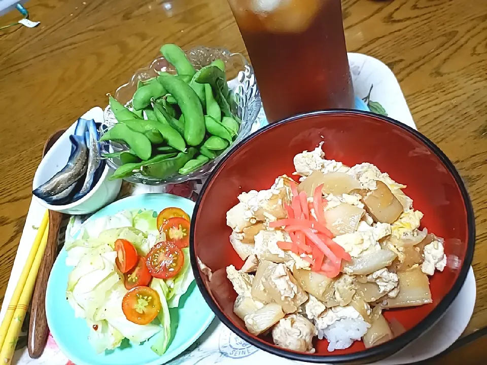 長ネギたっぶり親子丼|aiさん