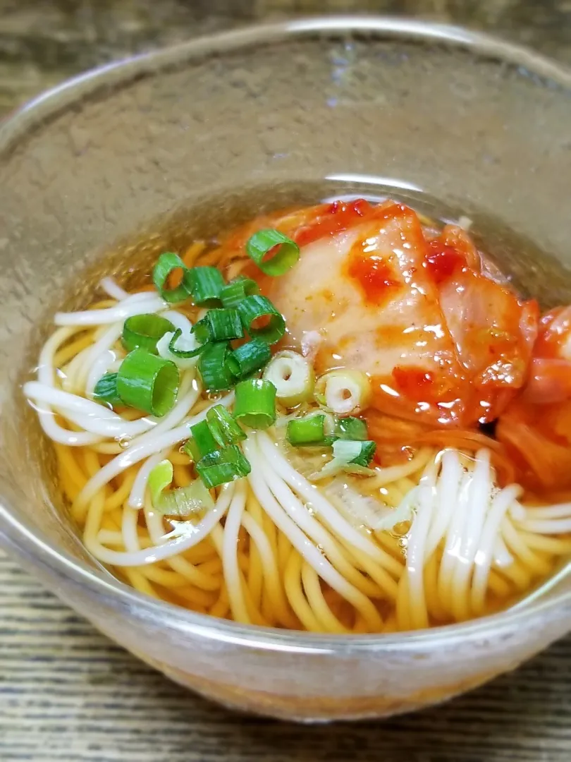 パパ作👨キムチそうめん|ぱんだのままんさん