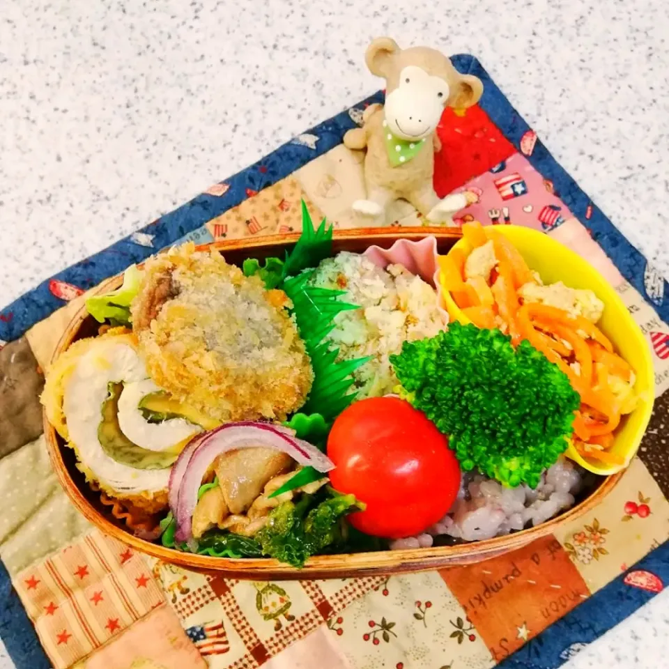 Snapdishの料理写真:今日のお弁当😊|naonaomimichanさん