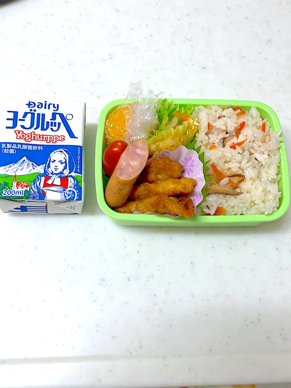 Snapdishの料理写真:今日の娘のお弁当|まさよ☺︎さん