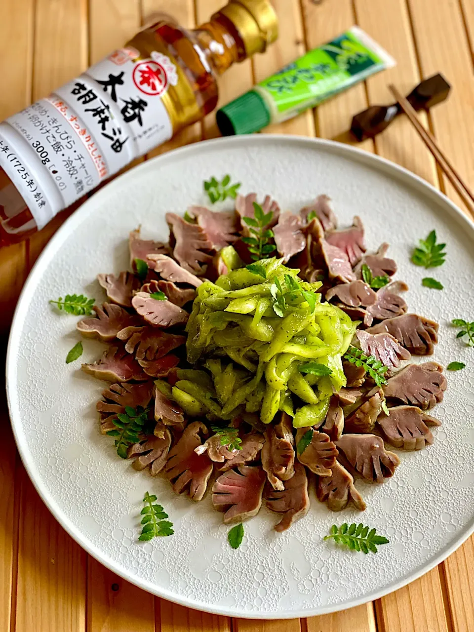 🥒🥢🌿砂肝コンフィのカルパッチョ | きゅうりの大葉レモンわさび和え|ゆきぽん@ゆきの家飲み料理さん