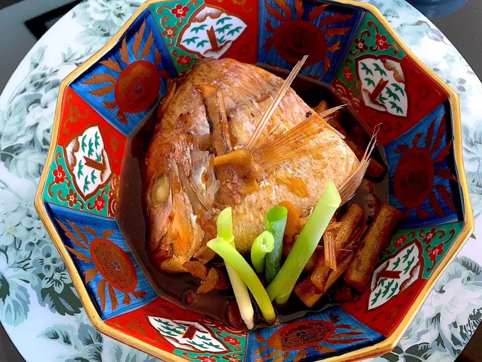 実家からの真鯛🐟煮付けてみた|まりっぺさん