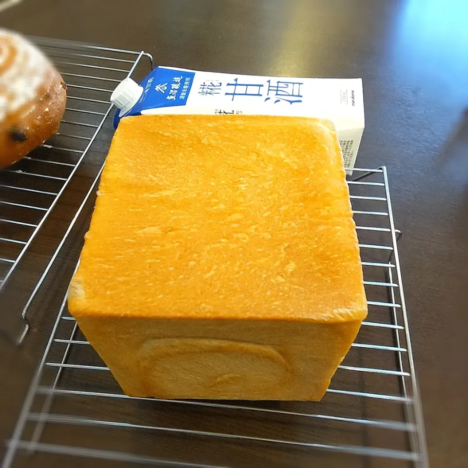 糀甘酒で食パン🍞２回目|Rieさん