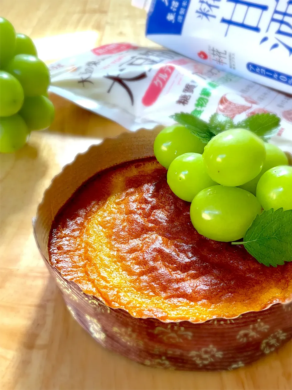 マルコメ キッチンさんの料理 大豆粉と卵だけの低糖質ケーキ|9421beruさん