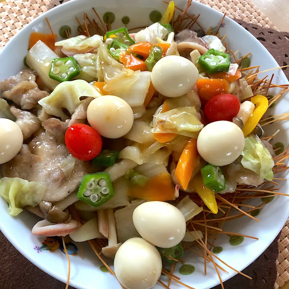 Snapdishの料理写真:cherry🍒さんの料理 和風皿そうめん|さらっと🍀さん