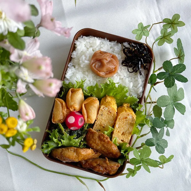 Snapdishの料理写真:8/19❤︎主人のお弁当🌱✨|Makinsさん