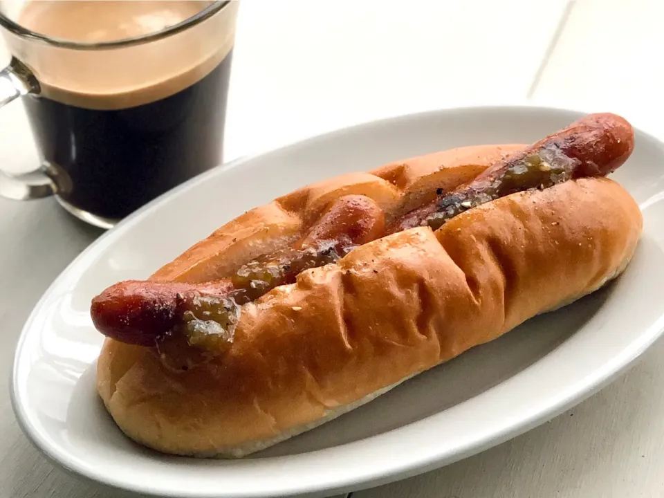 Snapdishの料理写真:ホットドッグ🌭|マユマユさん