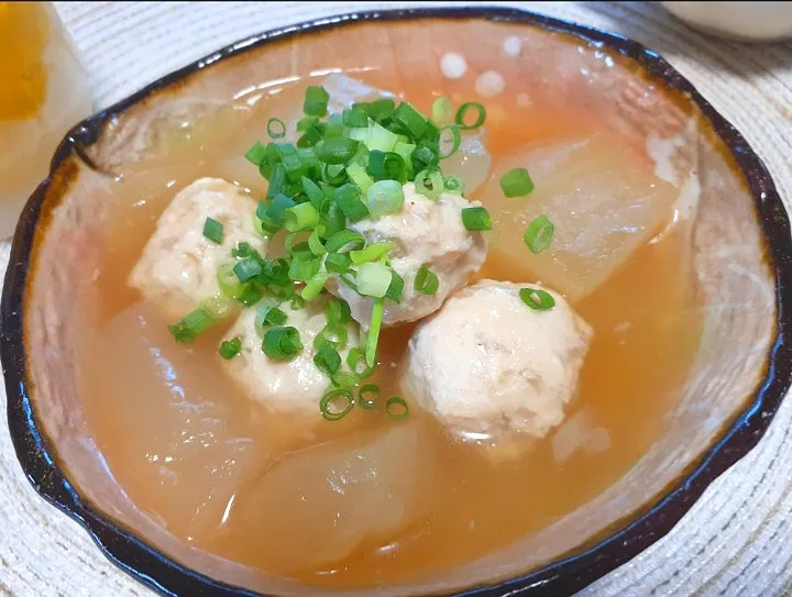 冬瓜と鶏団子のうま煮🌿|びせんさん