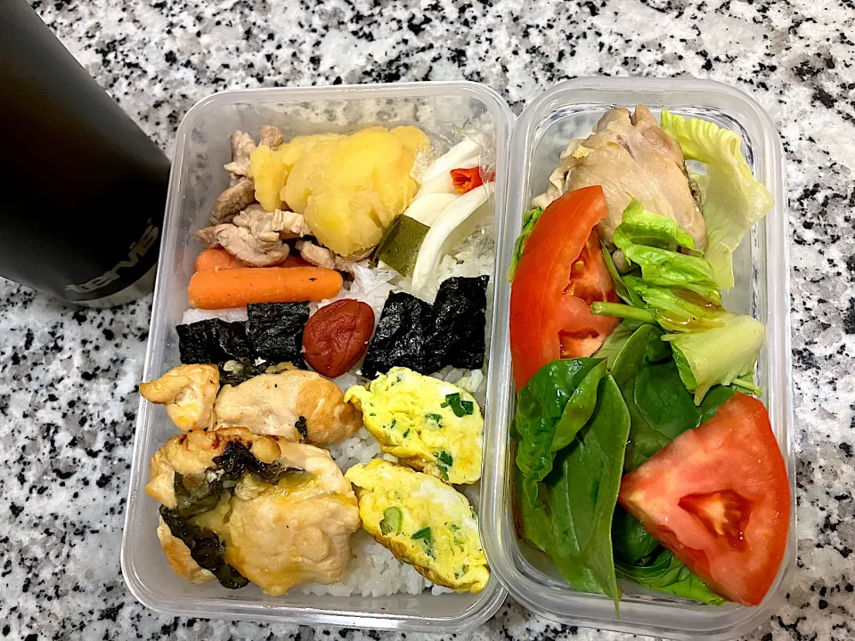 Snapdishの料理写真:旦那へのお弁当|侑子さん