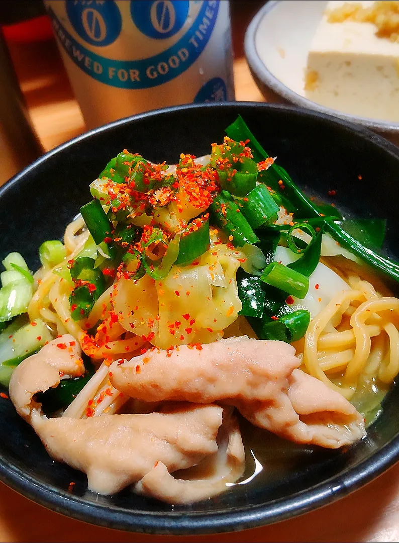 もつ煮込みラーメン|ポコさん