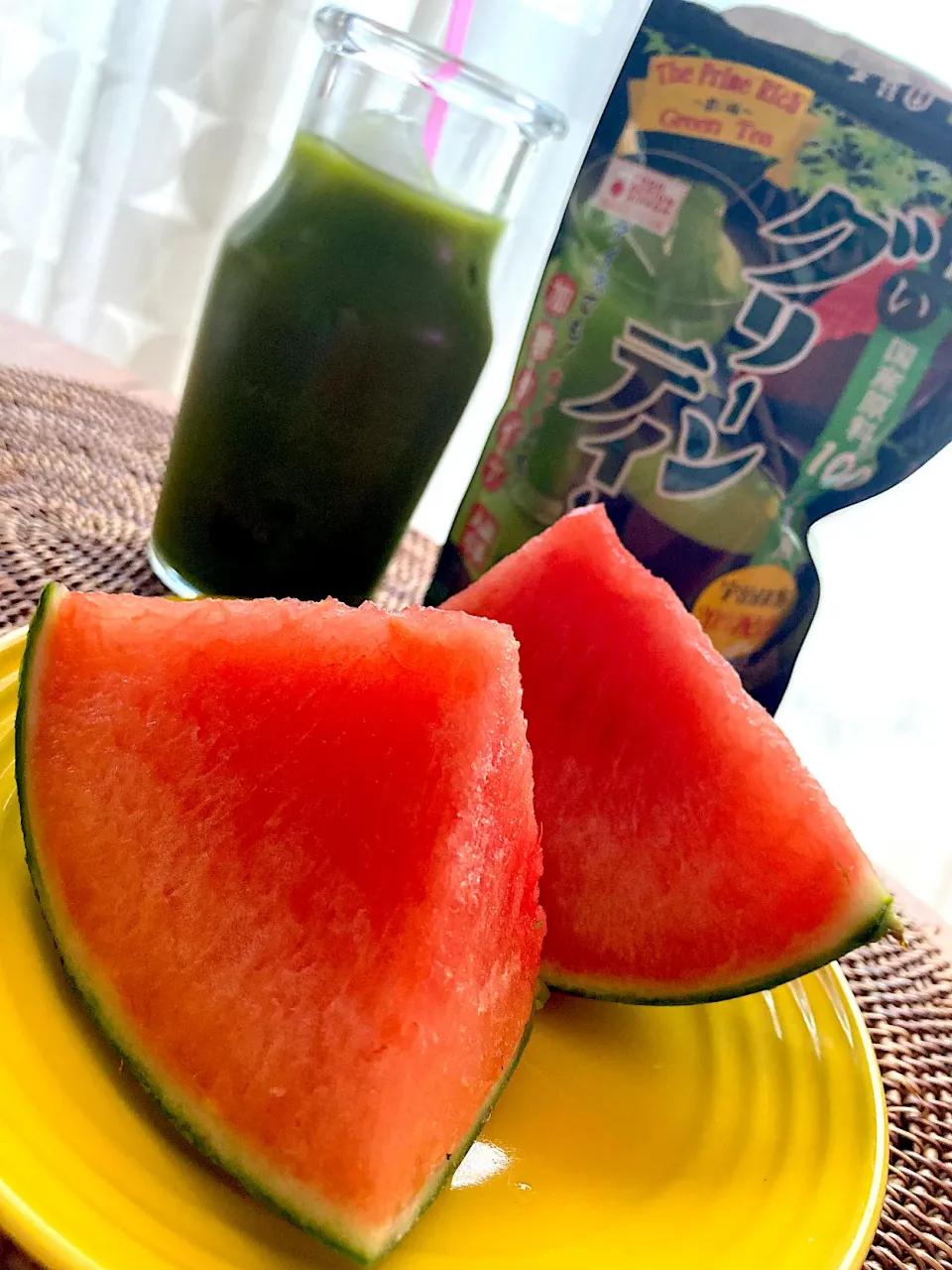 夏のおやつ😋🍉🍵💕✨|アイさん