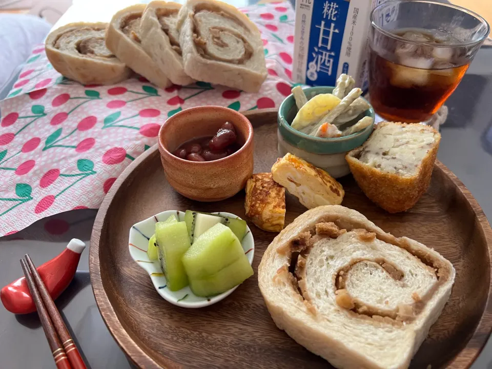 めんちゃんさんの料理 胡桃コーヒーあんパン|noeさん