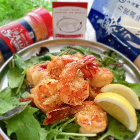 「MC　オールシーズニング」を使ってみたSnapdishの料理・レシピ写真:エビのスパイス炒め🦐